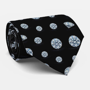 El Hombre de Lujo Corbata de Diamante Formal de