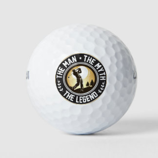 El hombre el mito de las bolas de golf de la leyen