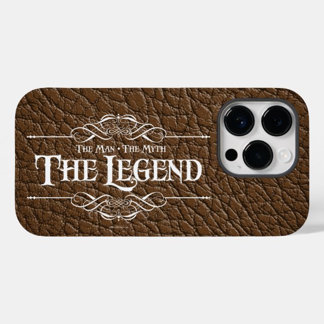 El hombre, el mito, el Funda de la leyenda-Mate iP (Reverso (Horizontal))