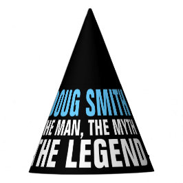 El hombre el mito el gorra del fiesta de la