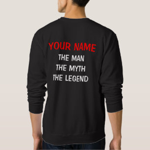 El hombre el mito el suéter de la leyenda para los