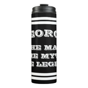 El hombre el mito la leyenda regalo de vaso térmic