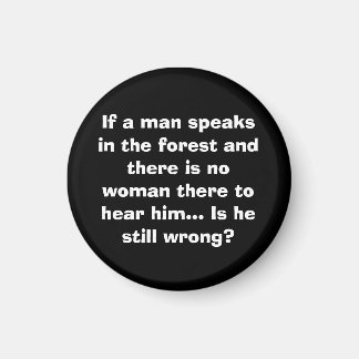 El hombre habla en el imán forestal - Chiste graci