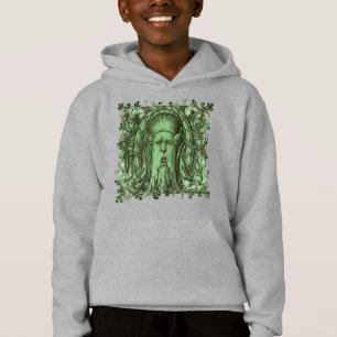 El hombre verde cabeza foliada pagana