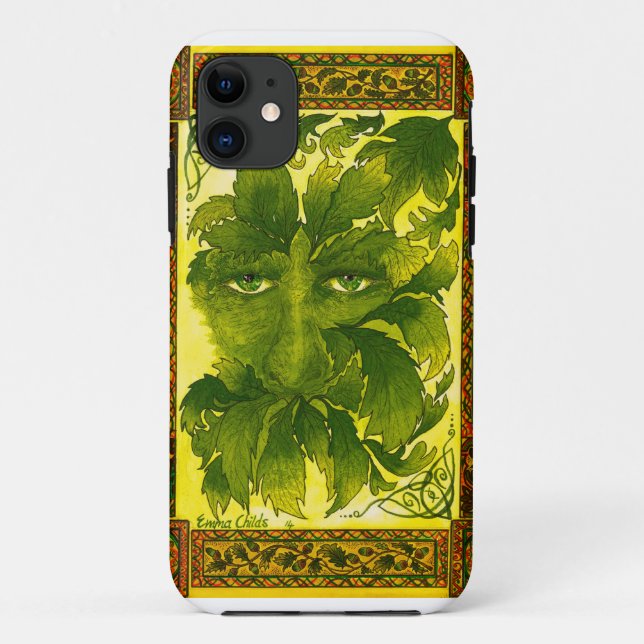 El hombre verde del funda de iphone 5/5 (Reverso)