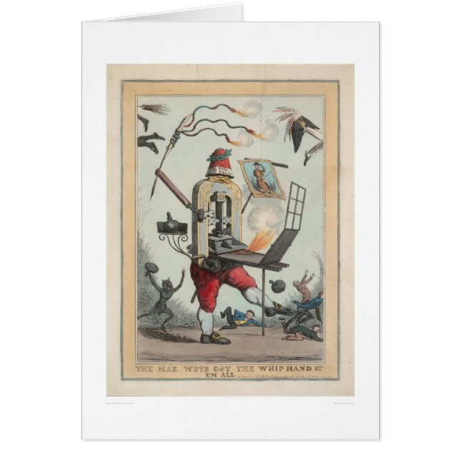 El hombre Wots consiguió la mano de azote de ellos (Frente)