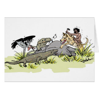 El homo Floresiensis va a cazar