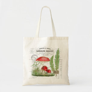 El hongo vintage Fern la bolsa diaria de escritura