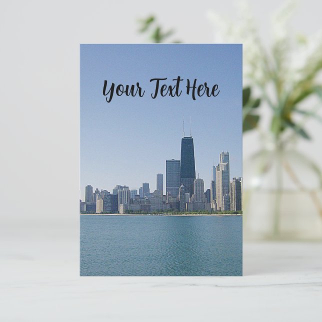 El horizonte de Chicago  (Anverso de pie)