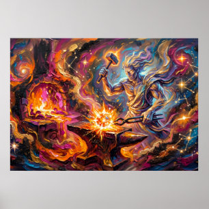 El Horno del Alma Arte Espiritual de Pared