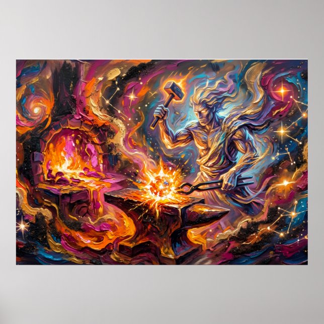 El Horno del Alma Arte Espiritual de Pared (Frente)