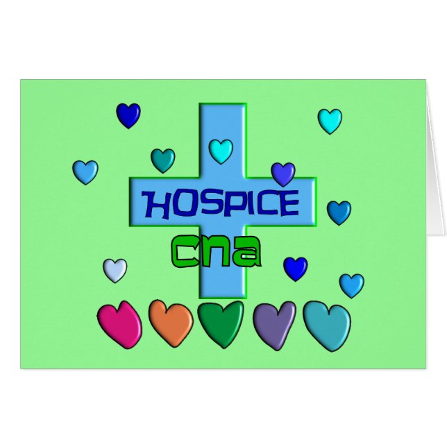 El hospicio PUEDE diseño multi de los corazones (Anverso (Horizontal))