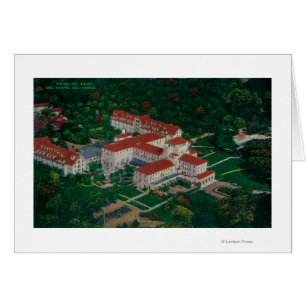 El Hotel Del Monte desde el aire del Monte, CA