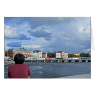 El hotel magnífico, tarjeta de Estocolmo Suecia