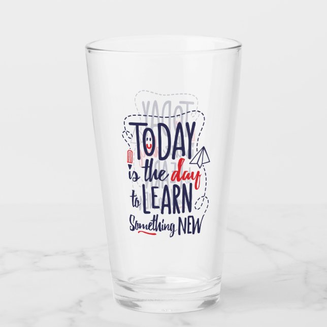 El hoy es el día para aprender algo nuevo (Anverso)