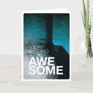 El hoy es tarjeta de cumpleaños impresionante