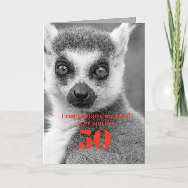 El humor de la tarjeta de cumpleaños del personali (Anverso)