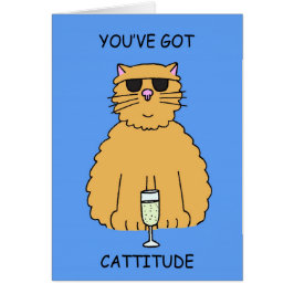 El humor de un gato fanático