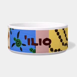 el 'ilio (perro) en Hawaiian) modificó el cuenco
