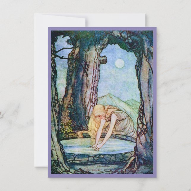 El Ilustracion vintage Rie Cramer Grimm's Fairy Ta (Anverso)