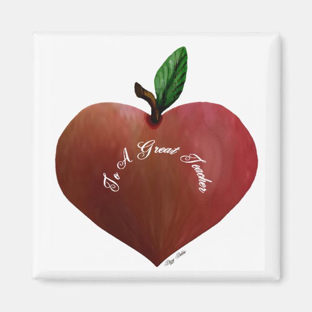 El imán Apple del profesor (Frente)