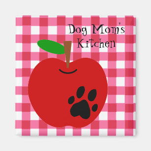 El imán Apple Fridge de la mamá del perro