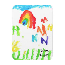 El imán artístico del niño