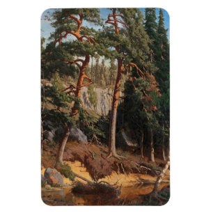 El imán artístico "In the Forest"