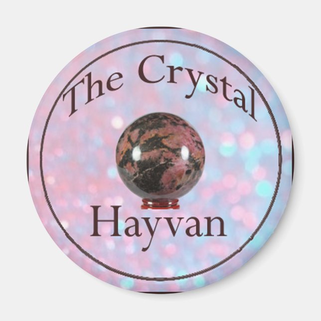 El imán Crystal Hayvan (Frente)