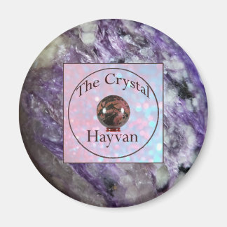 El imán Crystal Hayvan con imagen de Charlie