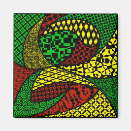 El imán cuadrado "La primera mezcla"