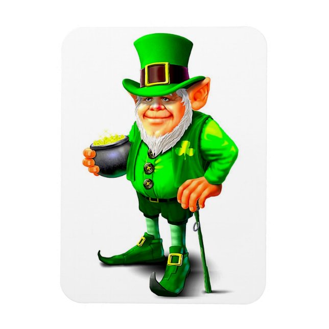 El imán CUTE LEPRECHAUN (Vertical)