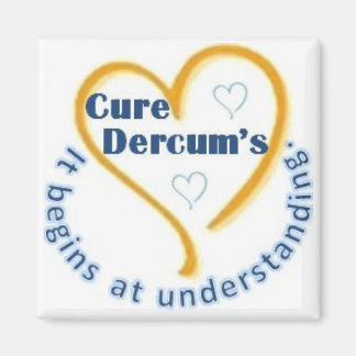 El imán de 2" de Cure Dercum