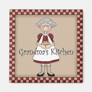 El imán de cocina de la abuela