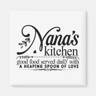 El imán de cocina de Nana