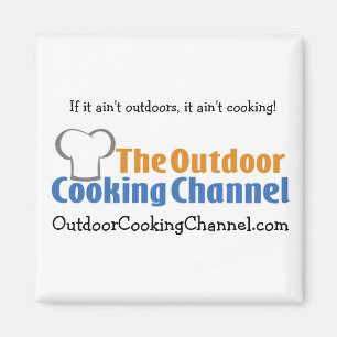 El imán de cocinar al aire libre del canal
