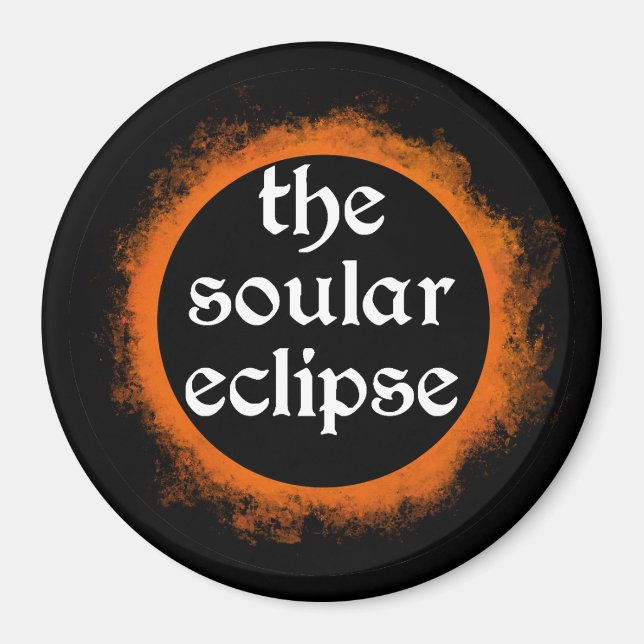 El imán de eclipse solar (Frente)