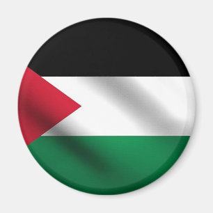 El imán de la bandera palestina