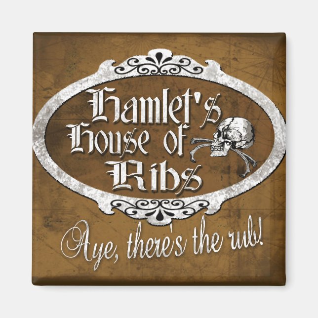El imán de la casa de costillas de Hamlet (Frente)