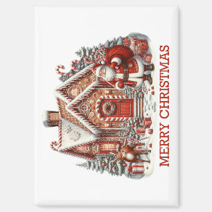El imán de la casa de Santa Claus