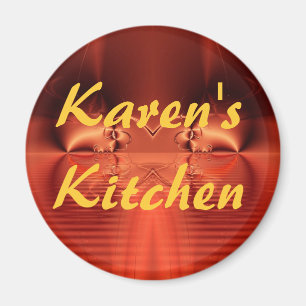 El imán de la cocina de Karen