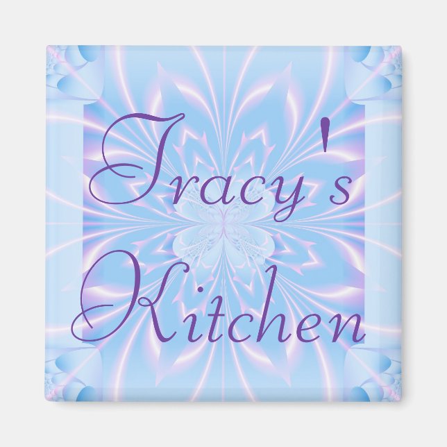 El imán de la cocina de Tracy (Frente)