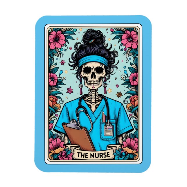 El imán de la enfermera Tarot (Vertical)