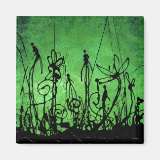 El imán de la gente forestal