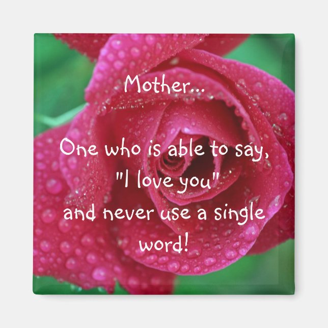 El imán de la madre (Frente)