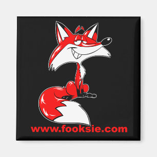 El imán de la mascota de Fooksie
