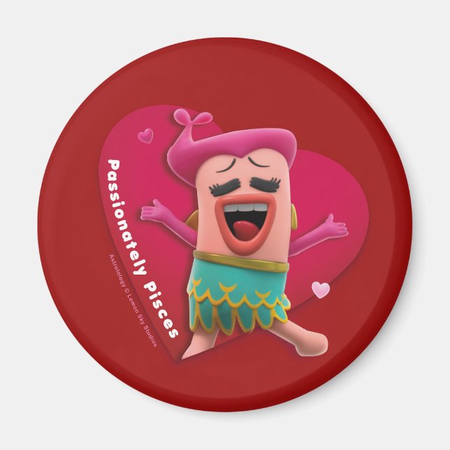 El imán de la nevera de San Valentín para los pico (Frente)