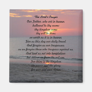 El imán de la oración del Señor