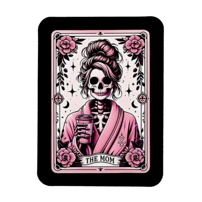 El imán de la tarjeta de mamá Tarot (Vertical)