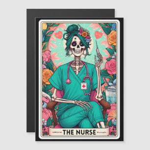El imán de la tarjeta Tarot